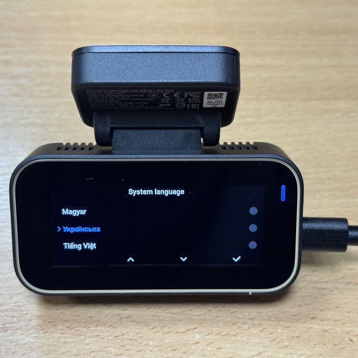 Відеореєстратор 70mai Dash Cam A810 Lite 4K + 70mai Rear Cam RC21