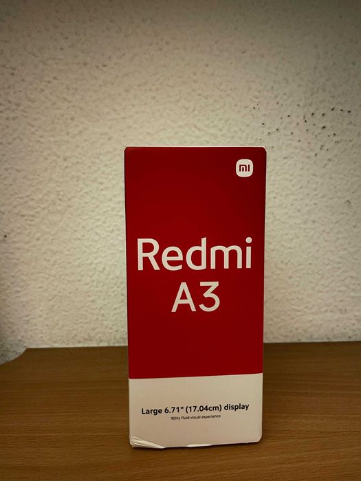 Xiaomi Redmi A3 Midnight Black -8-core, 90Hz, Bateria 5000mAH, 3GB RAM