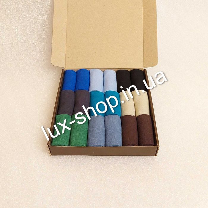 Шкарпетки дитячі осінь/весна для дівчинки/хлопчика 5-10 років 18 пар