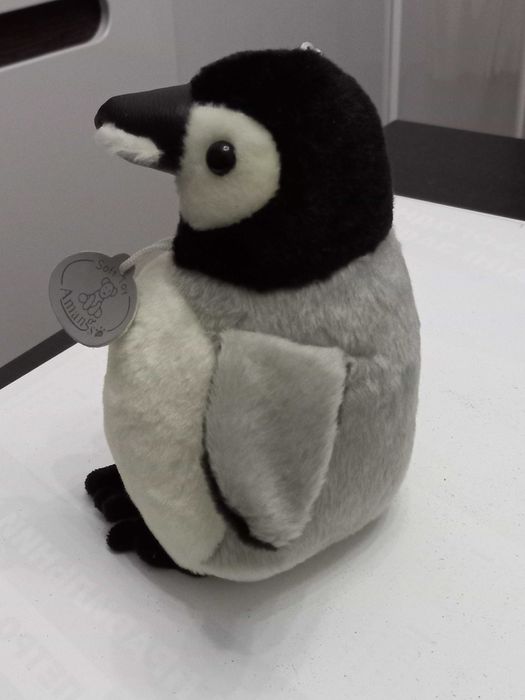 Amangs Toy Пингвин подвеска с присоской 17 см Пінгвін м'яка іграшка
