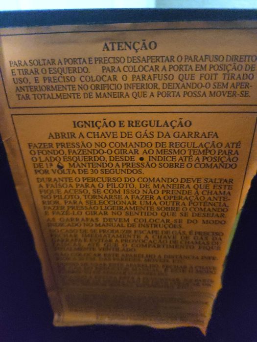 Aquecedor a gás butano (catalitico) BECKEN