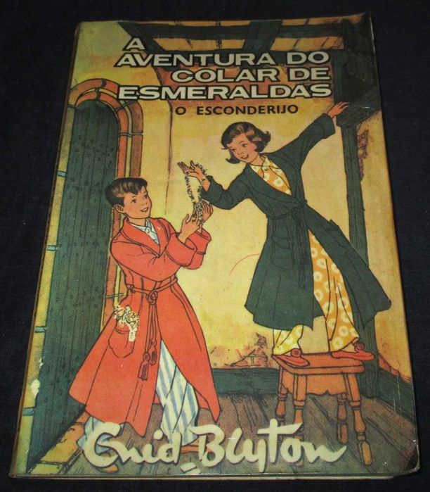 Livro A Aventura do Colar de Esmeraldas O Esconderijo Enid Blyton
