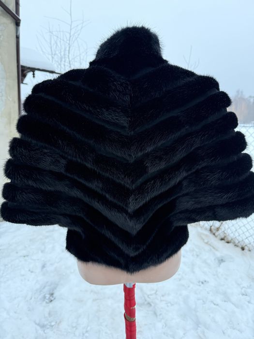 Futro bolero z norka