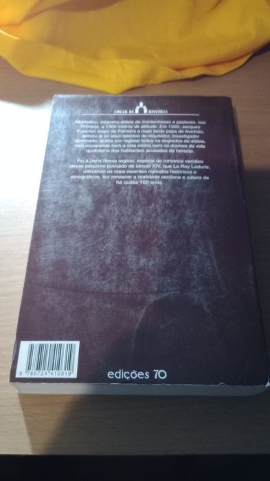 Livro antigo história