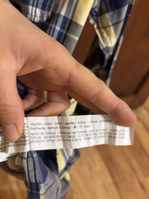 Chłopięca koszula w kratę Zara Boys