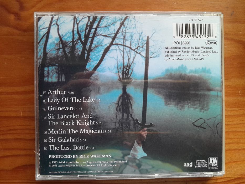 Rick Wakeman Myths & Legends of King Arthur &  Knights of Round Table