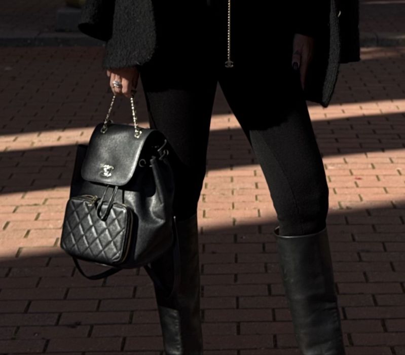 Рюкзак Chanel  бутікова якість  великий розмір
