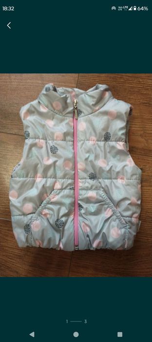 Безрукавка для дівчинки