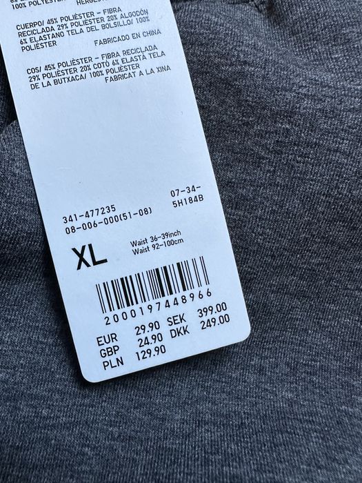 (S, XL) Темно сірі джогери uniqlo dry stretch jogger