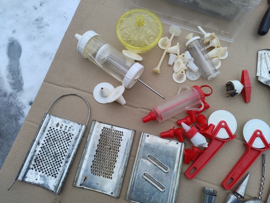 Ціназавсе СССР набір лотків для продуктів терка ключ для консервування