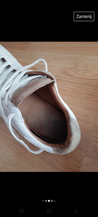 Buty białe męskie 44