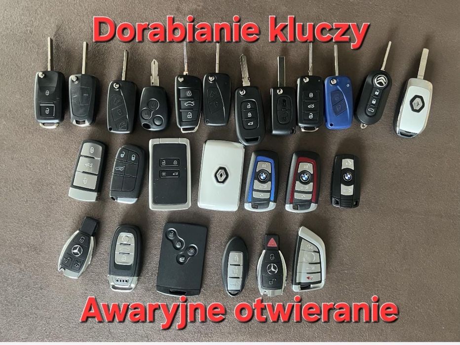 Śląsk ! Dorabianie kluczy samochodowych , Kodowanie   ,Wyceń