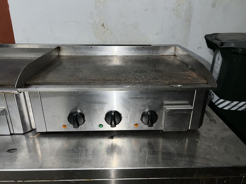 Chapas Elétricas Industriais em Inox – 2 Unidades