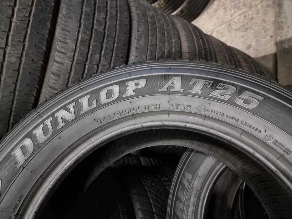 265/60 R18 DUNLOP GRANDTREK AT25 (95% прот) Склад Б-У Шин!