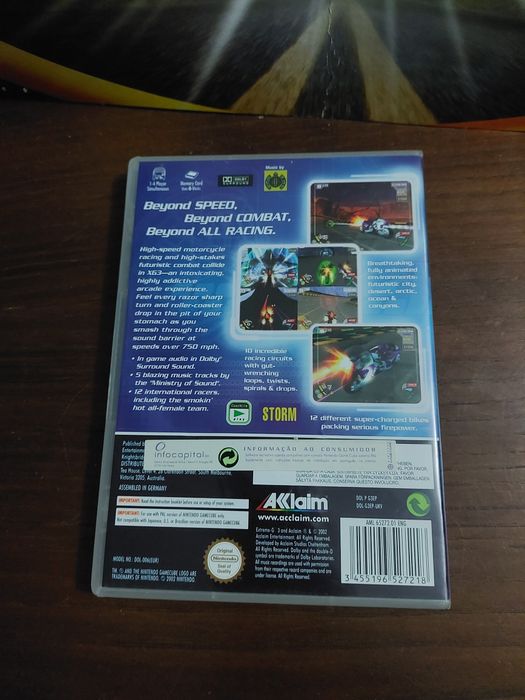 Jogo extreme g racing gamecube