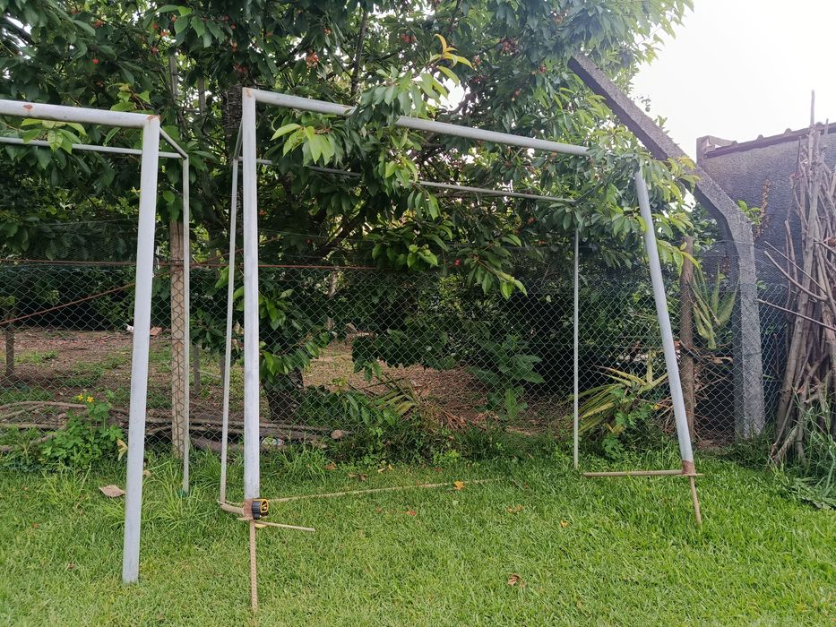 2 Balizas de futebol em ferro