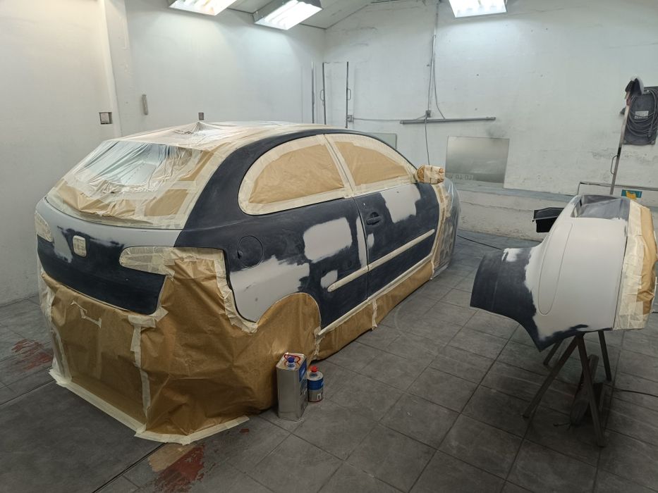 Pintura e polimento auto