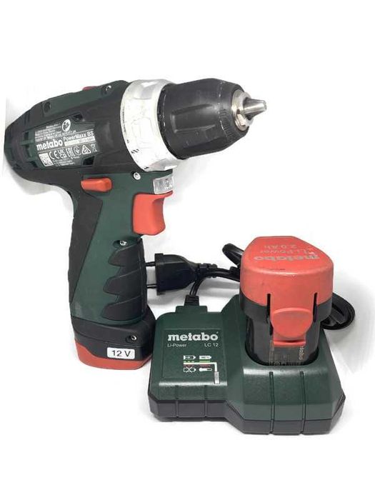 Wkrętarka Metabo PowerMaxx BS 12V 2x aku ładowarka