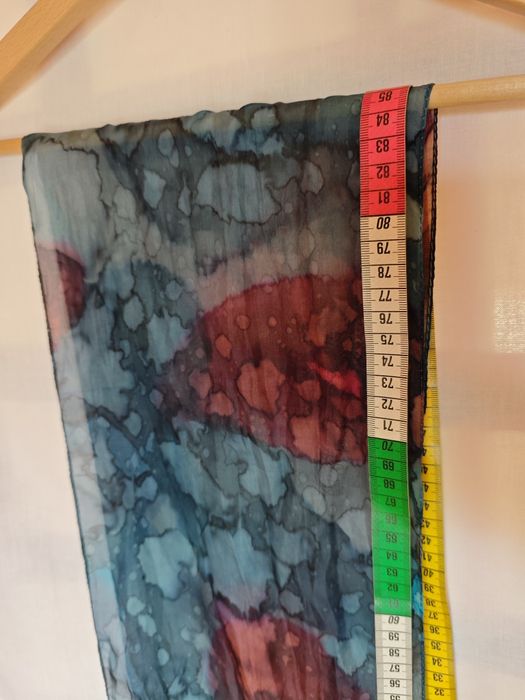Apaszka z jedwabiu naturalnego 100% silk  170x23cm