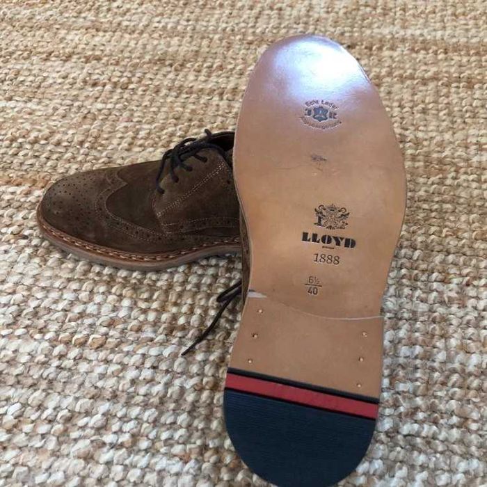 Handmade ręcznie szyte buty Lloyd 1888 Wheeler rozmiar 40 raczej 41