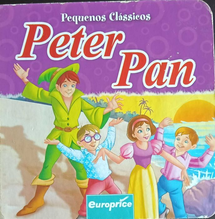 Livro Infantil "Peter Pan" - Pequenos Clássicos (Europrice)