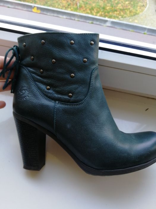 Karino botki skórzane
