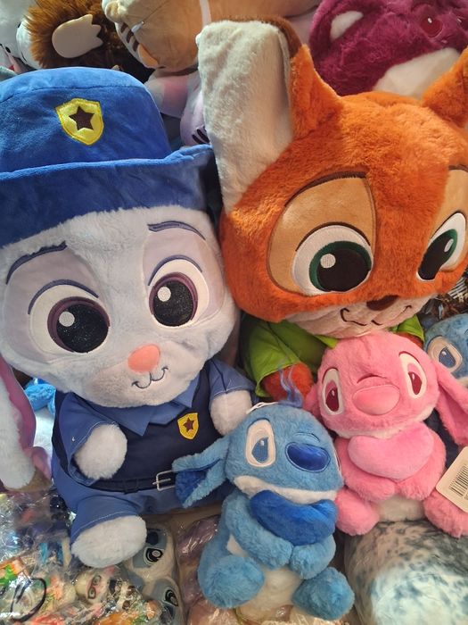 В Наявності Мʼяка іграшка Зоотрополіс,Зоополіс,Zoopolis Нікс та Джудді