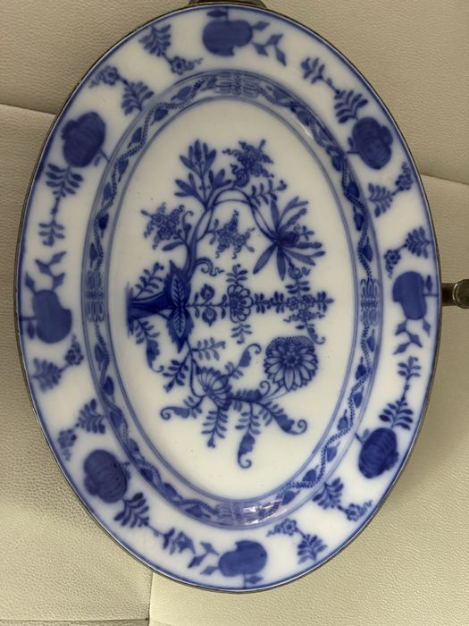 Zabytkowy półmisek do podgrzewania