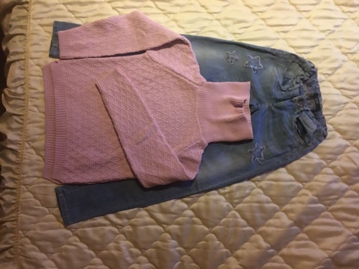 Conjunto Calças e Camisola