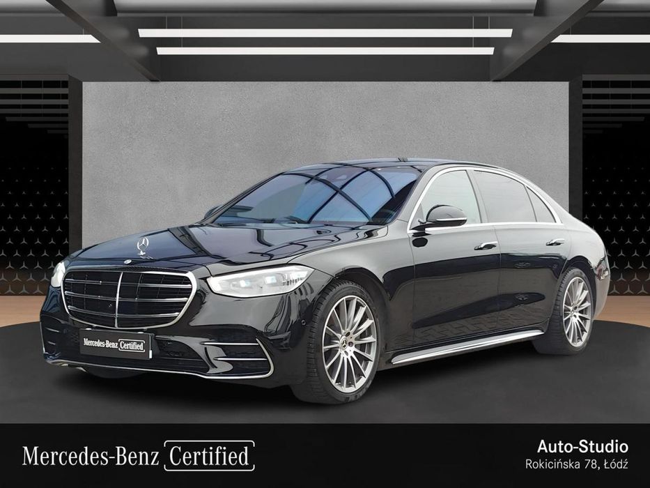 Mercedes-Benz Klasa S SalPL FV23% ASO Gwarancja PanoDach AMGLine DigitalLed