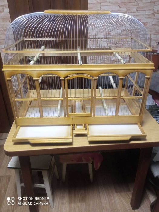 Клітка "замок" у східному стилі для всіх видів птахів