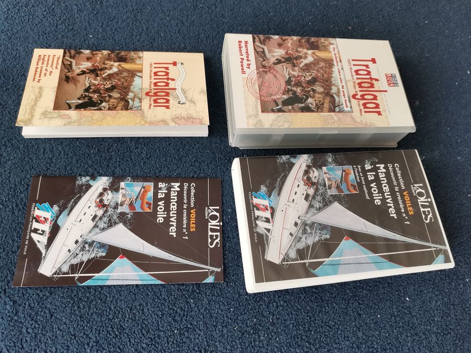 Video em VHS Originais National Geographic e Costeau Group