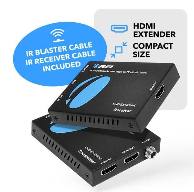 OREI Przedłużacz HDMI UltraHD na pojedynczy kabel Cat6