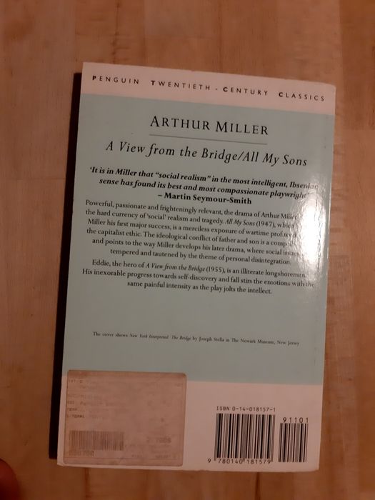 Livro Arthur Miller
