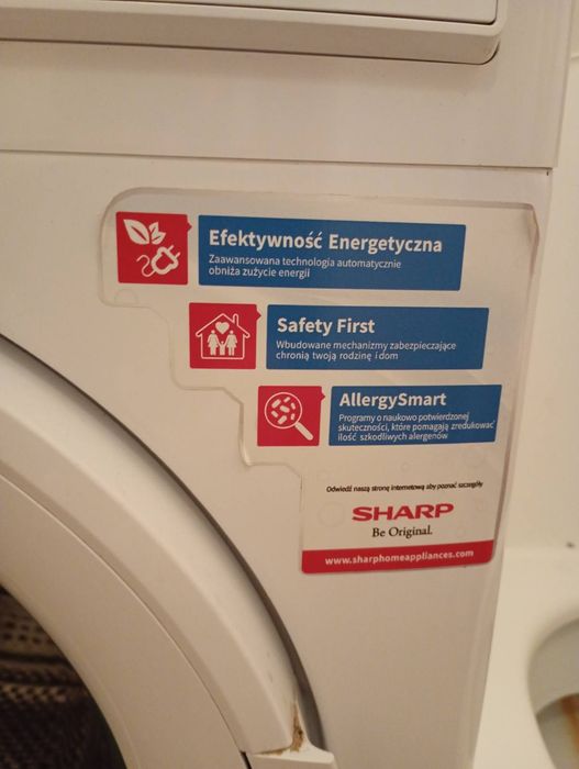 Pralka SHARP ES-HAF6102WD 6kg