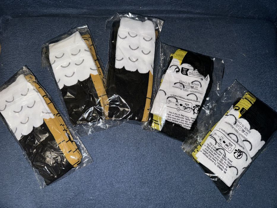 Різдвяні високі шкарпетки/носки/панчохи/гольфи з малюнком курячі лапки