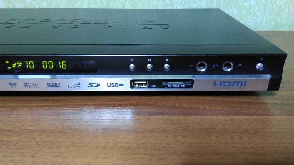 DVD плеер - Караоке SUPRA S-DP20 (рабочий).