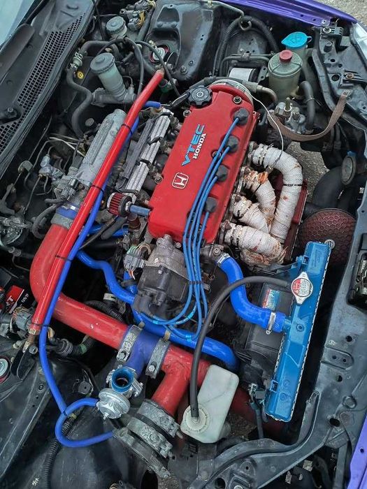 Honda Crx Del Sol + Kompresor