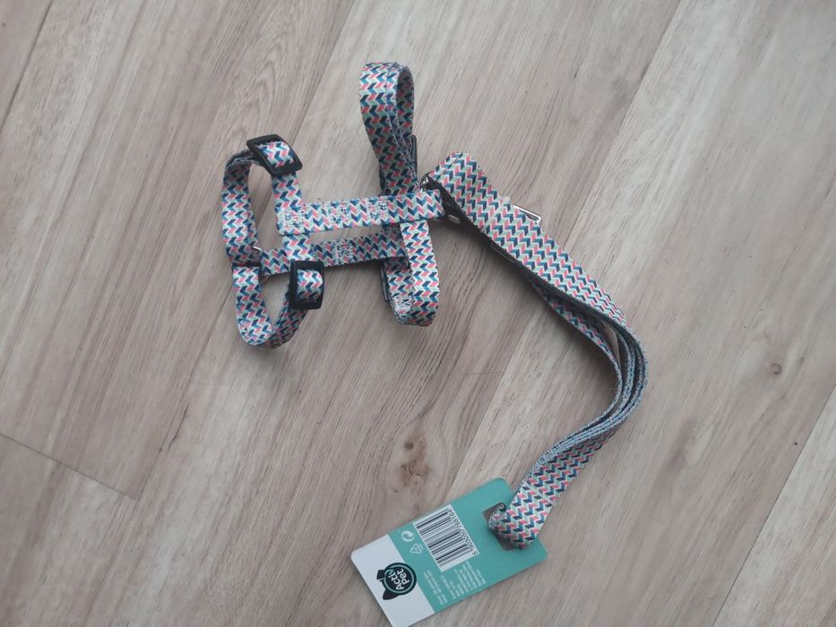 Smycz 120cm i szelki ActivPet