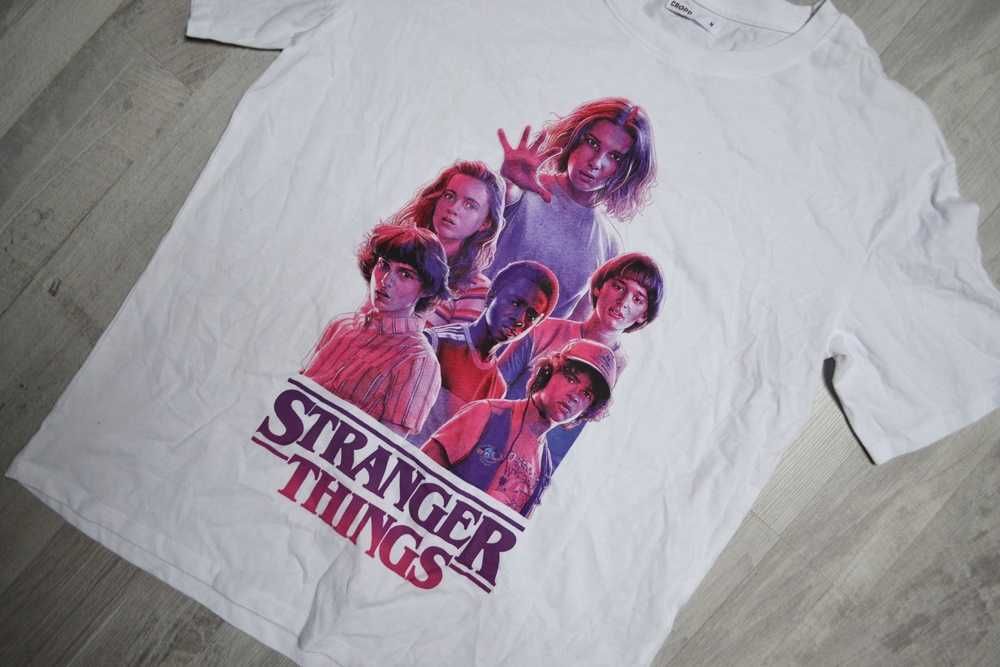 Koszulka biała Stranger Things M t-shirt Cropp