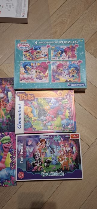 Puzzle 5+ zestaw