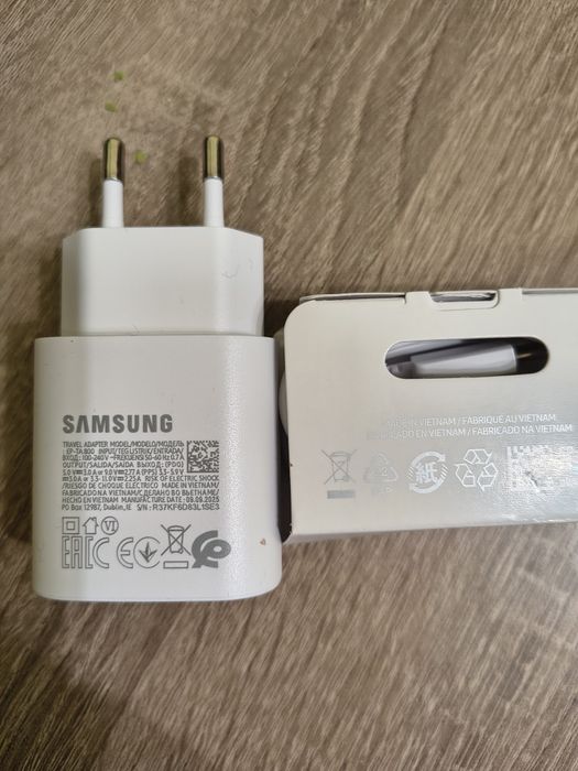 Швидкісна зарядка  Samsung 25W.PDБлок + Кабель 1.метра.EP-TA800