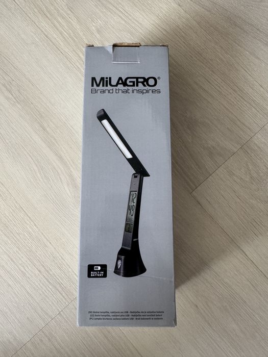 Lampka na biurko z wbudowaną baterią