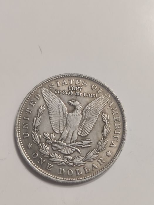 Moneta medal replika Hobo USA 1902 one dollar  średnica 3,5 cm