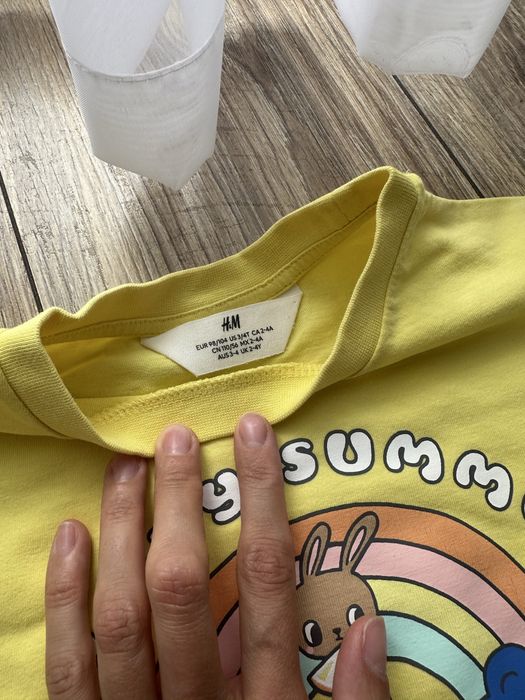 Koszulka H&M 98/104 + prezent