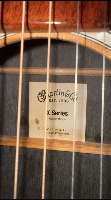 Violao martin x series