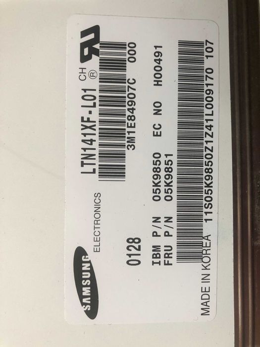 Matryca 29,8x22,7 cm - do laptopa D230s Actina - 20 pin  LTN141XF-L01