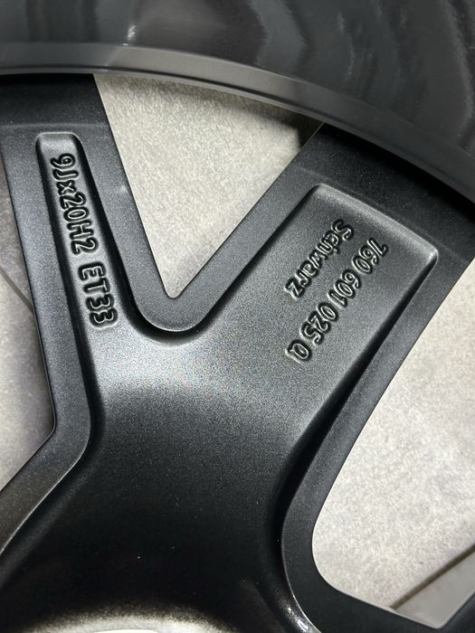 Нові оригінальні диски Volkswagen Touareg Braga 5x112 R20. 760601025R