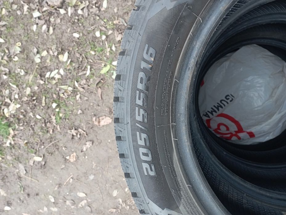 Продам зимову резину 2024 року 205/55/R16 !!стан нової!!