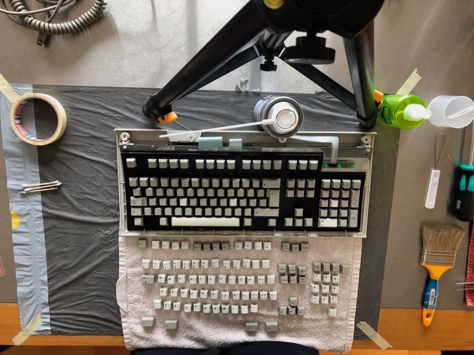 Teclado Mecânico - IBM Model M - “clicky” switches